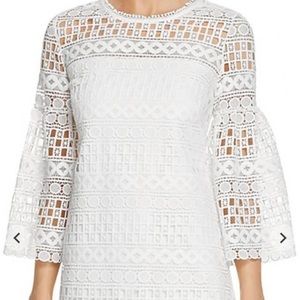 Laundry / white bell sleeve dress